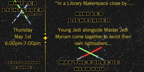 May Mini Lightsaber