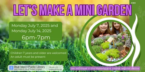 let's make a mini garden