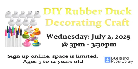 DIY Rubber Duck Decorating Craft