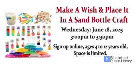 Make A Wish & Place It In A Sand Bottle Craft!