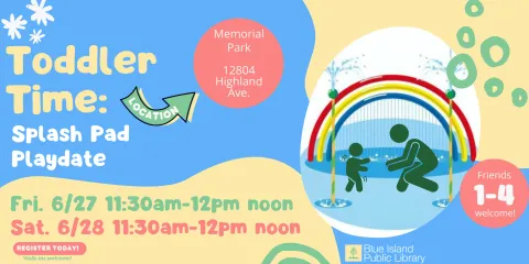 Splash Pad Play Date at Memorial Park 