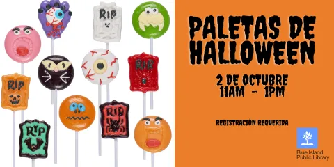 Paletas de Halloween
