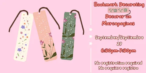 Bookmark Decorating