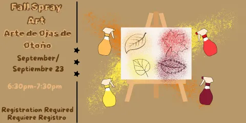 Fall Spray Art