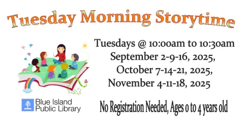 Tuesday Morning Storytimes for babies!