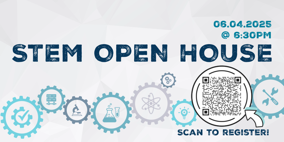 Thumbnail with program information: "STEM Open House. 6/4/2025"