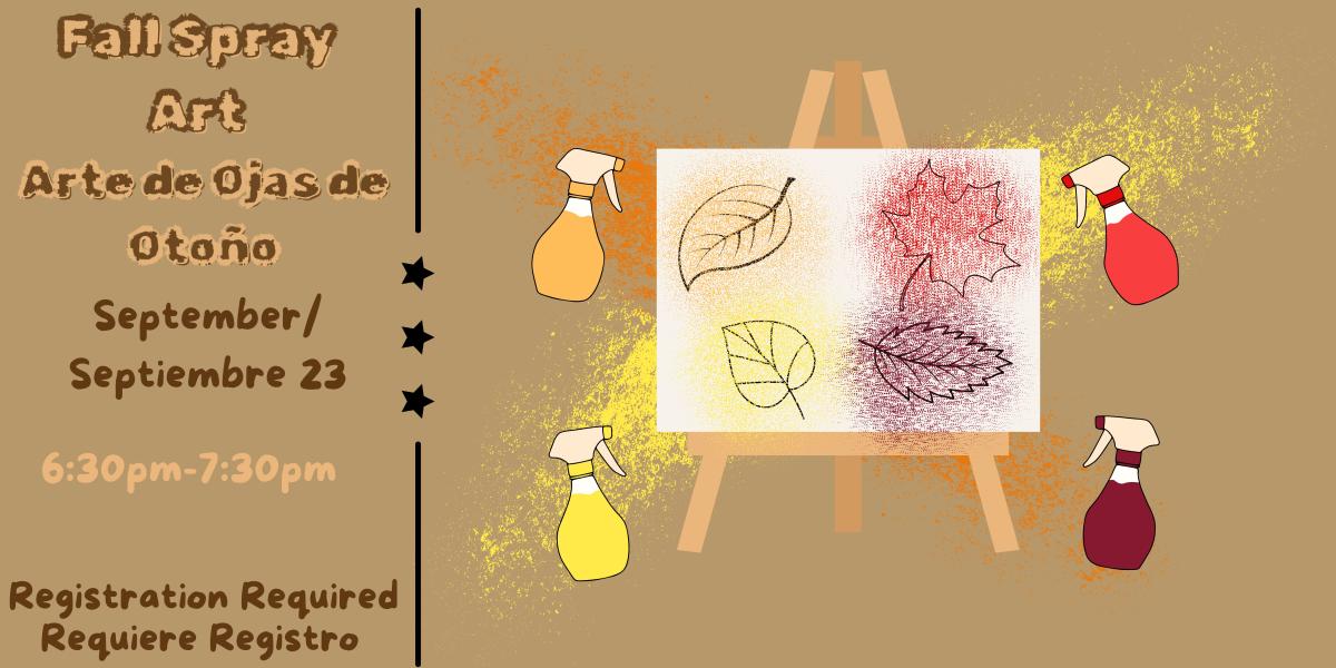 Fall Spray Art