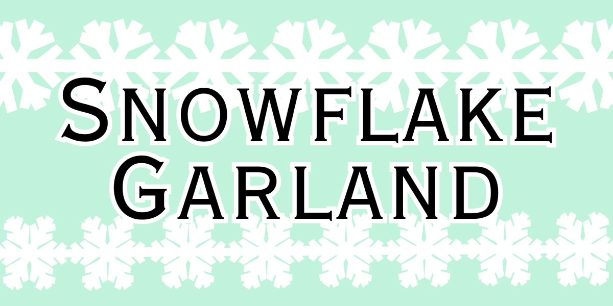 snowflake garland